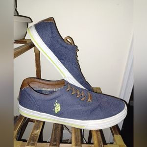 U.S. Polo Assn canvas navy 13M (122322G)